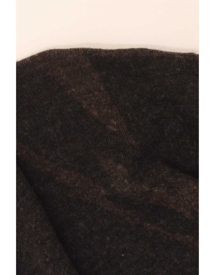 Croft & Barrow Mens Crew Neck Jumper Sweater Large Grey Argyle/Diamond