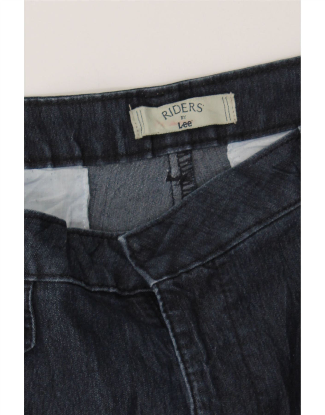 LEE Womens Riders Denim Shorts W36 Large Navy Blue Vintage Lee and Second-Hand Lee from Messina Hembry 