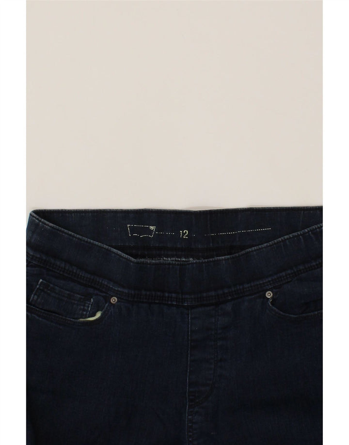 LEVI'S Womens Slim Jeans W31 L32 Navy Blue Cotton Vintage Levi's and Second-Hand Levi's from Messina Hembry 