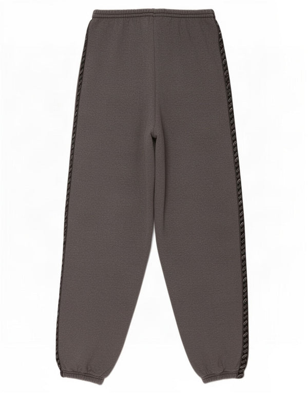 Asics Womens Tracksuit Trousers Joggers UK 16 Large Grey Colourblock