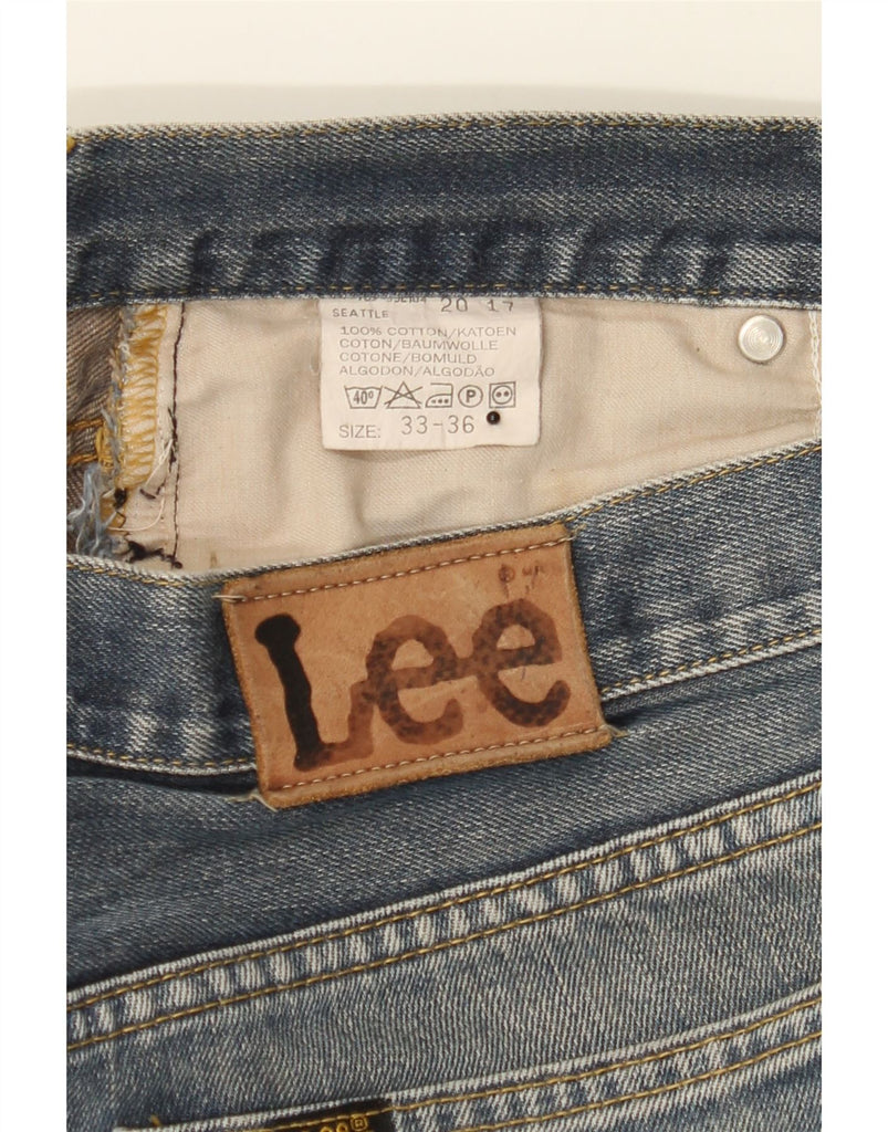 LEE Mens Straight Jeans W33 L28 Blue Cotton Vintage Lee and Second-Hand Lee from Messina Hembry 