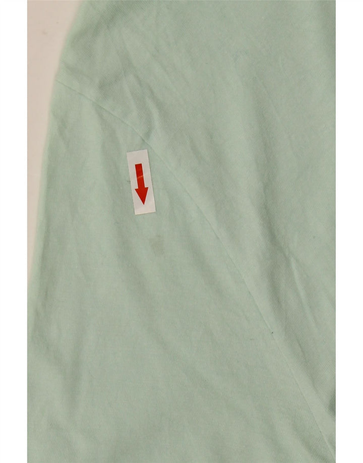 Hurley Mens Graphic T-Shirt Top Large Green Cotton