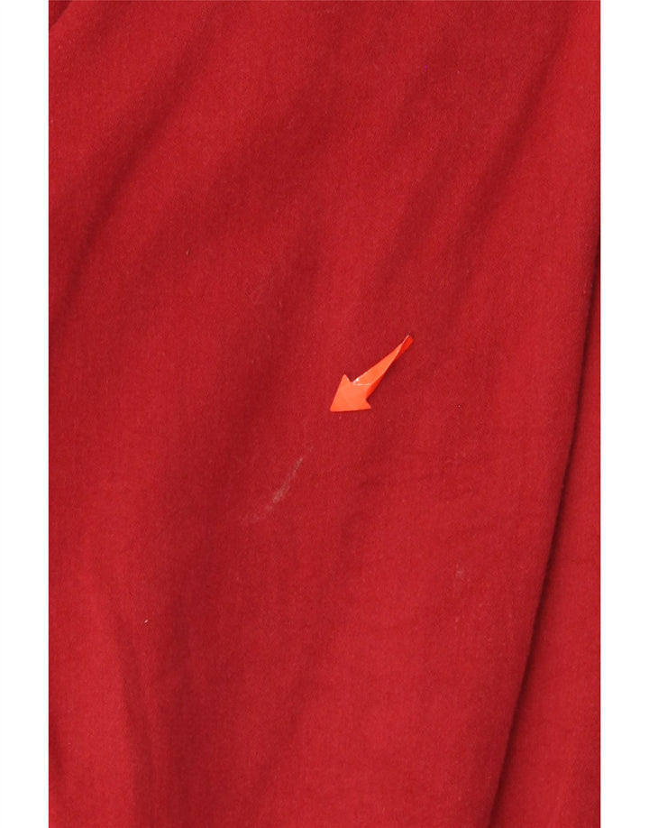Dockers Mens Shirt XL Red Cotton