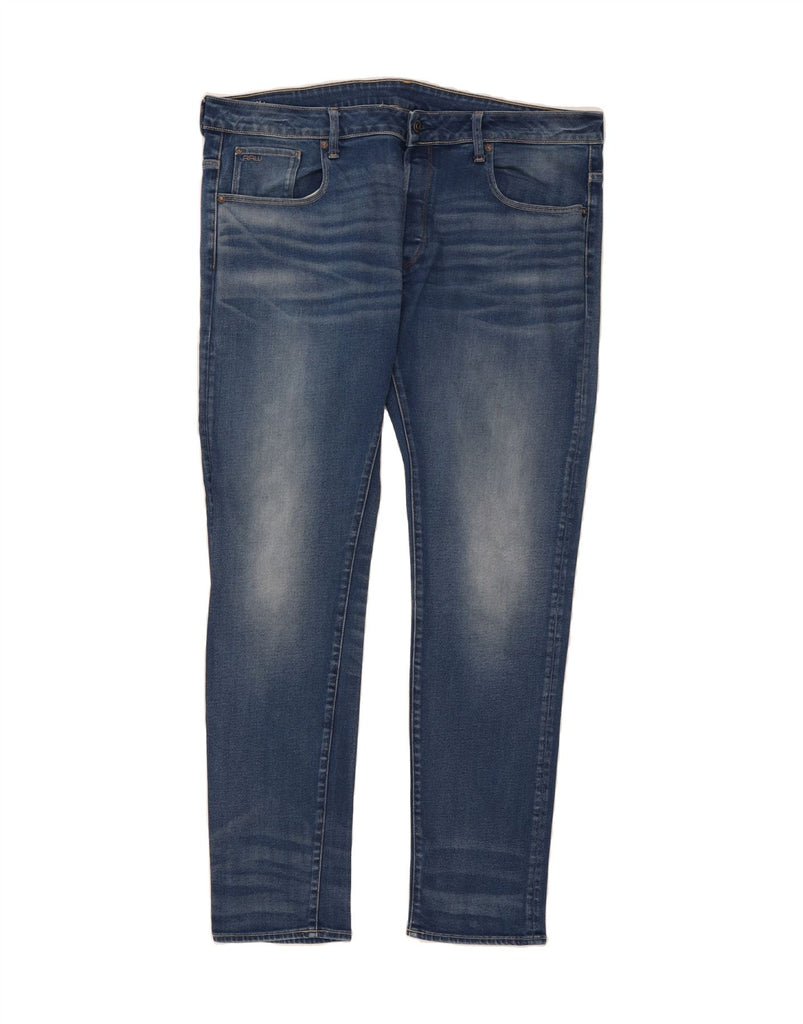 G-STAR Mens Slim Jeans W40 L34 Blue Cotton Vintage G-Star and Second-Hand G-Star from Messina Hembry 