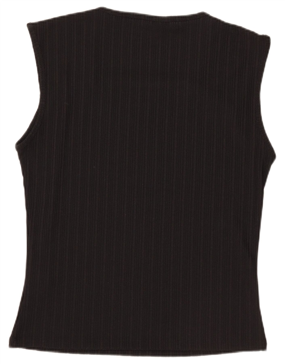 Lipsy Womens Sleeveless Blouse Top UK 18 XL Black Polyester