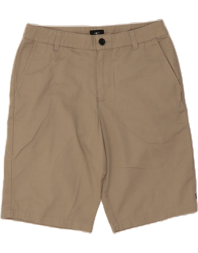 O'NEILL Mens Relaxed Fit Cargo Shorts W32 Medium Beige Polyester Vintage O'Neill and Second-Hand O'Neill from Messina Hembry 