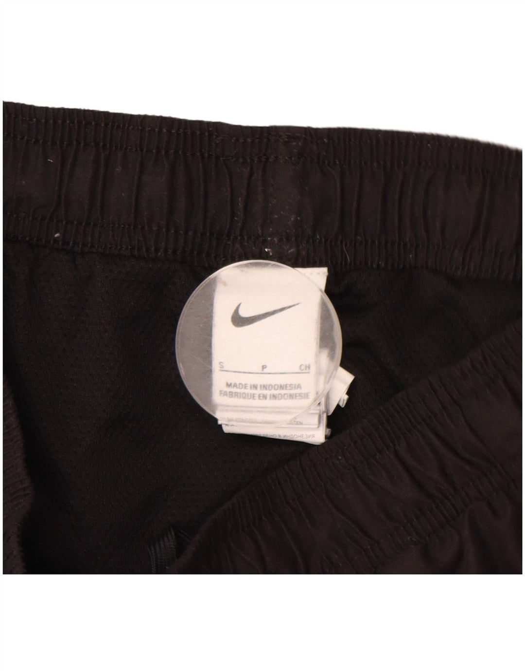 NIKE Womens Sport Shorts UK 10 Small Black Polyester