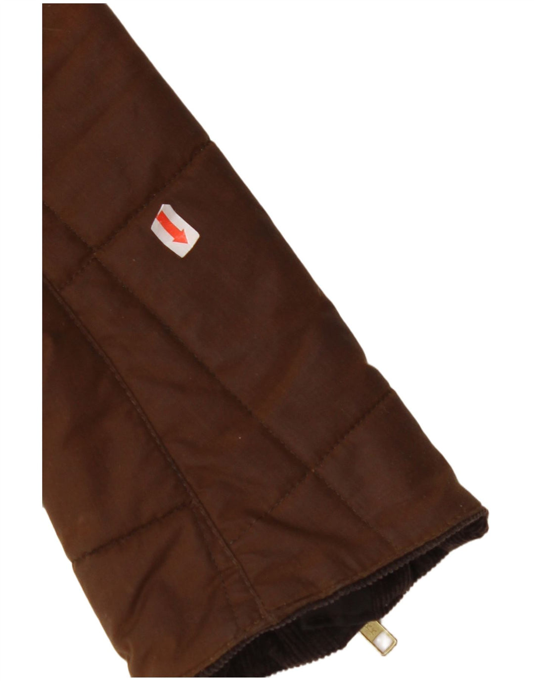 BARBOUR Womens Military Waxed Cotton Jacket UK 16 Large Brown Cotton