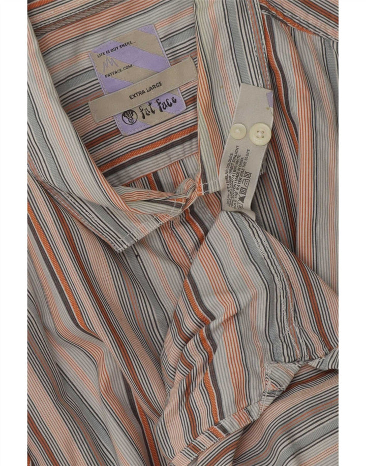 Fat Face Mens Shirt XL Multicoloured Striped Cotton