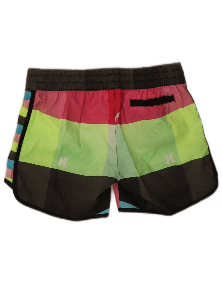 Hurley Mens Swimming Shorts XS  Multicoloured Colourblock Polyester