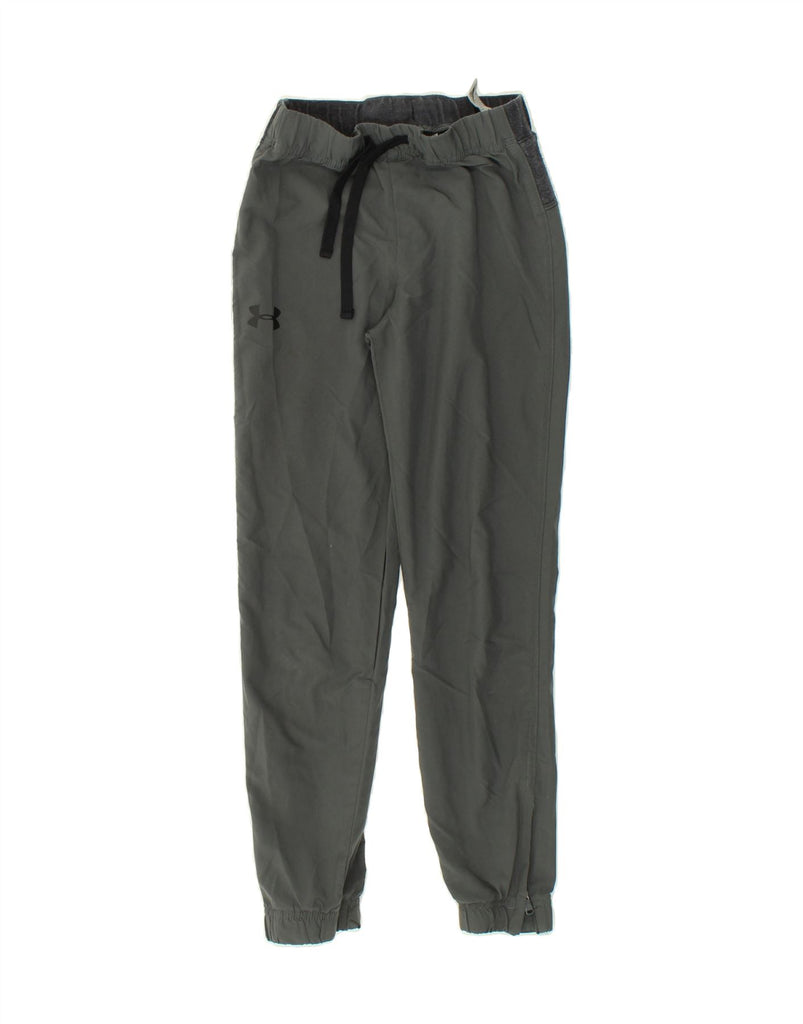 UNDER ARMOUR Boys Tracksuit Trousers Joggers 10-11 Years Medium Grey | Vintage Under Armour | Thrift | Second-Hand Under Armour | Used Clothing | Messina Hembry 