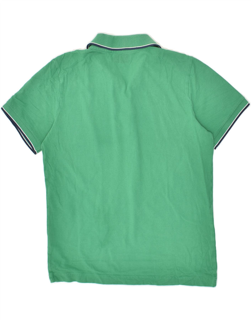 KAPPA Mens Polo Shirt Medium Green Cotton | Vintage Kappa | Thrift | Second-Hand Kappa | Used Clothing | Messina Hembry 
