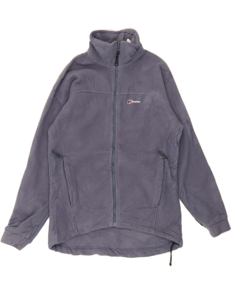 BERGHAUS Womens Fleece Jacket UK 10 Small Grey Polyester Vintage Berghaus and Second-Hand Berghaus from Messina Hembry 
