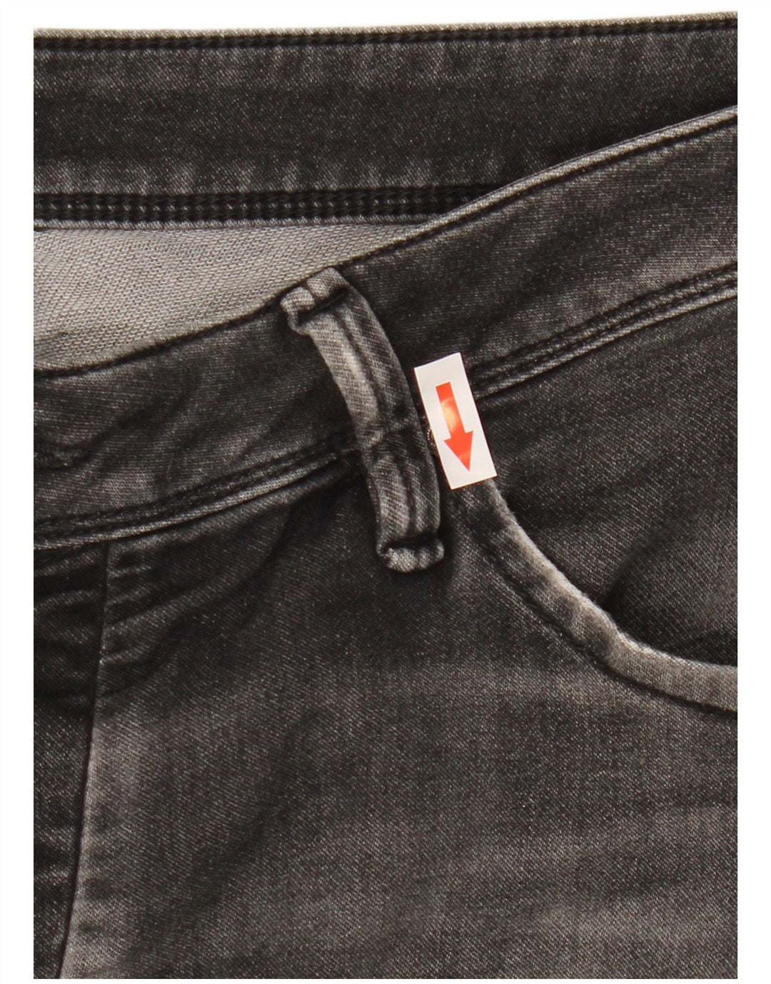 Jack & Jones Mens Regular Fit Denim Shorts XL W38 Grey Cotton
