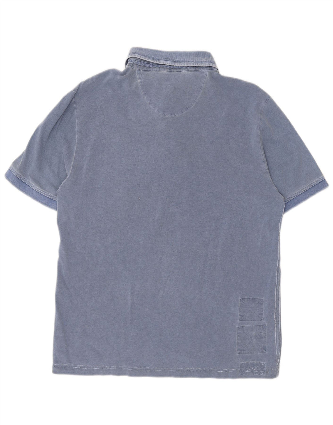 Aeronautica Militare Mens Graphic Polo Shirt Large Blue