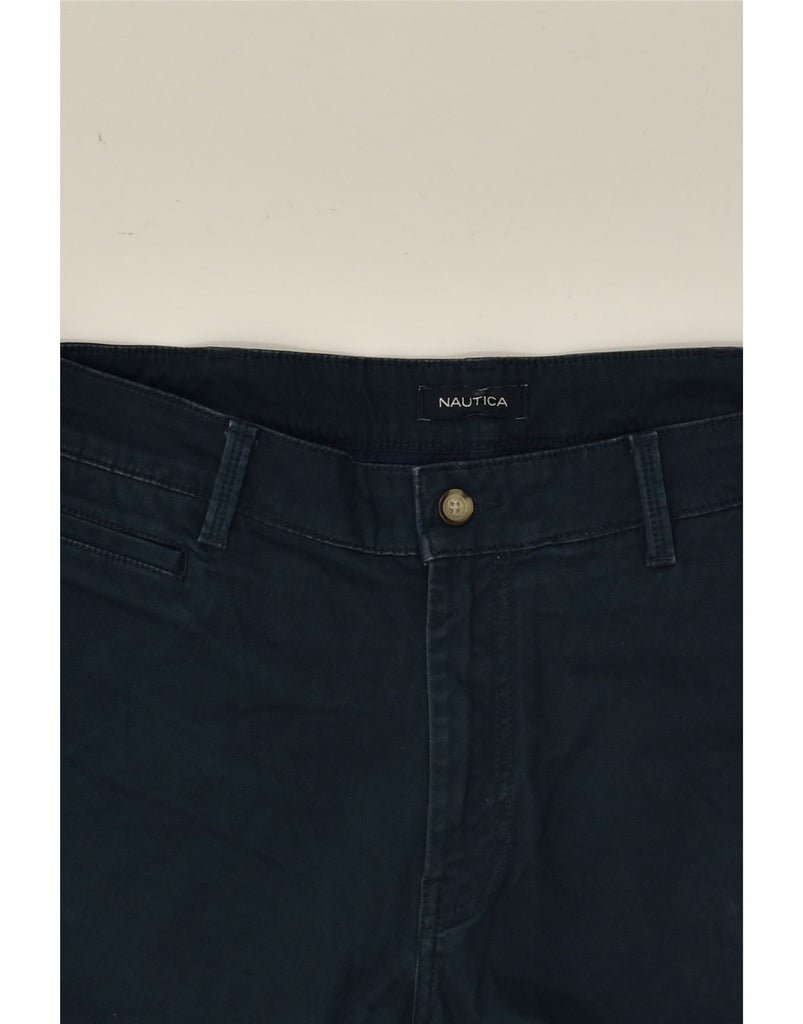 NAUTICA Mens Slim Chino Trousers W38 L33 Navy Blue Cotton | Vintage Nautica | Thrift | Second-Hand Nautica | Used Clothing | Messina Hembry 