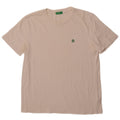 BENETTON Mens T-Shirt Top Large White Cotton