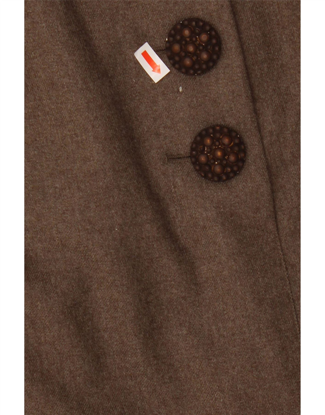 VINTAGE Womens Pencil Skirt W28 Medium Brown