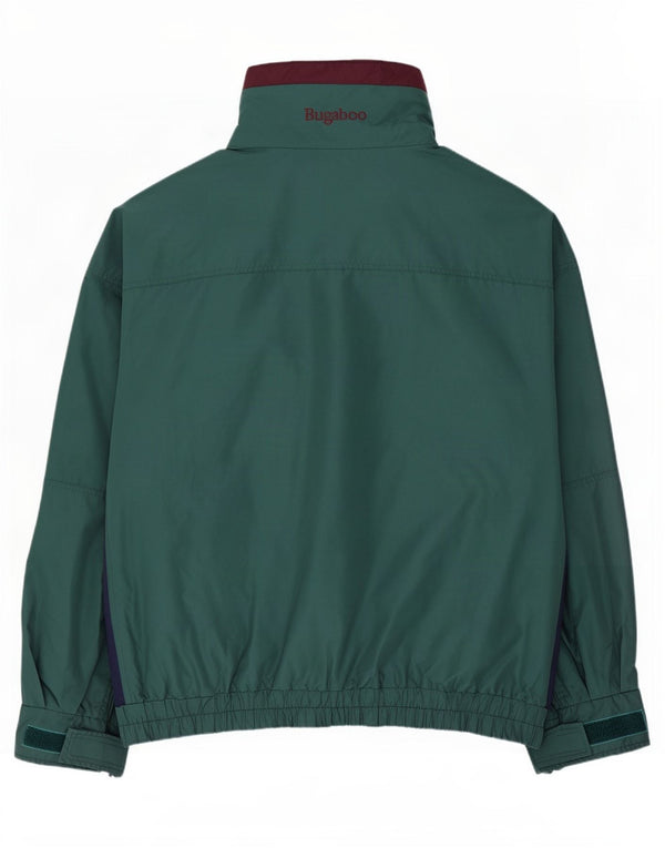 Columbia Mens Bugaboo Windbreaker Jacket UK 44 2XL Green Colourblock