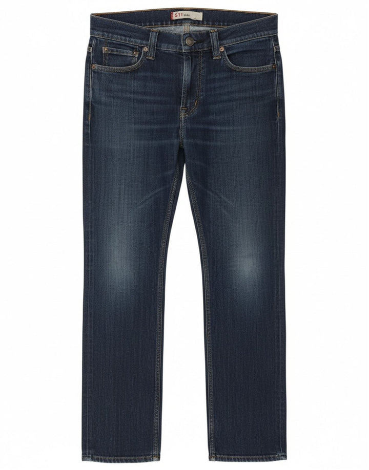 Levi's Mens 511 Slim Jeans W32 L32 Blue Cotton