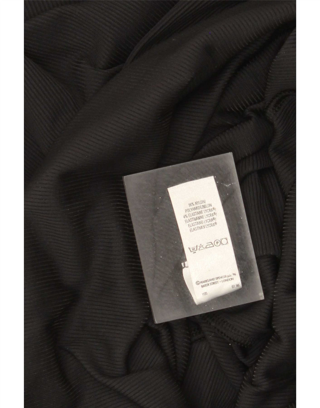 Marks & Spencer Womens Maxi Dress UK 10 Small Black Nylon