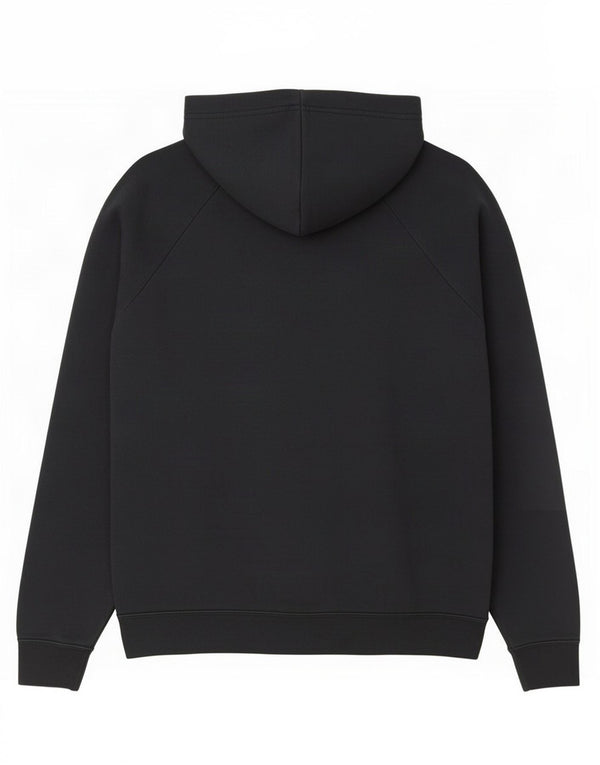 Nike Womens Hoodie Jumper UK 14 Medium Navy Blue Cotton