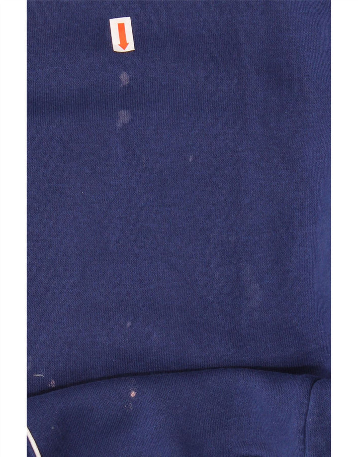 ADIDAS Mens Tracksuit Trousers Joggers Medium  Navy Blue Cotton