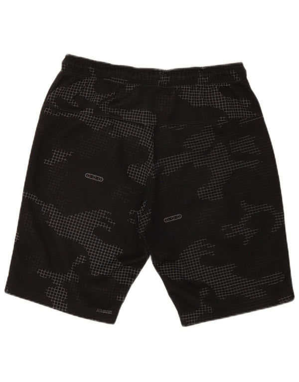 Nike Mens Sport Shorts Medium Black Camouflage Polyester