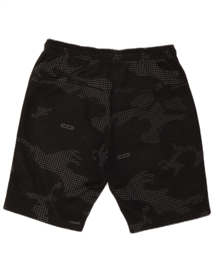 Nike Mens Sport Shorts Medium Black Camouflage Polyester