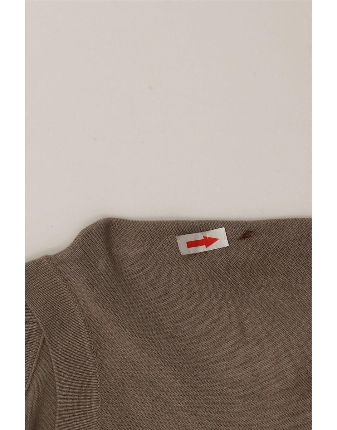 Zara Mens Crew Neck Jumper Sweater XL Grey Viscose