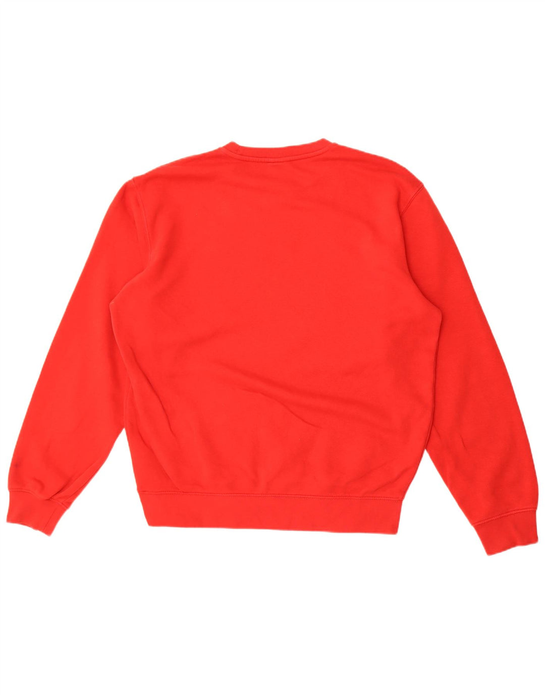 Champion Mens Graphic Sweatshirt Jumper Large Red Cotton