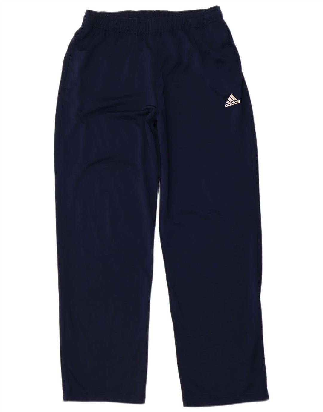 ADIDAS Mens Tracksuit Trousers UK 44/46 Large  Navy Blue Polyester
