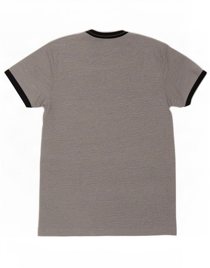 French Connection Mens T-Shirt Top Medium Grey Flecked Cotton