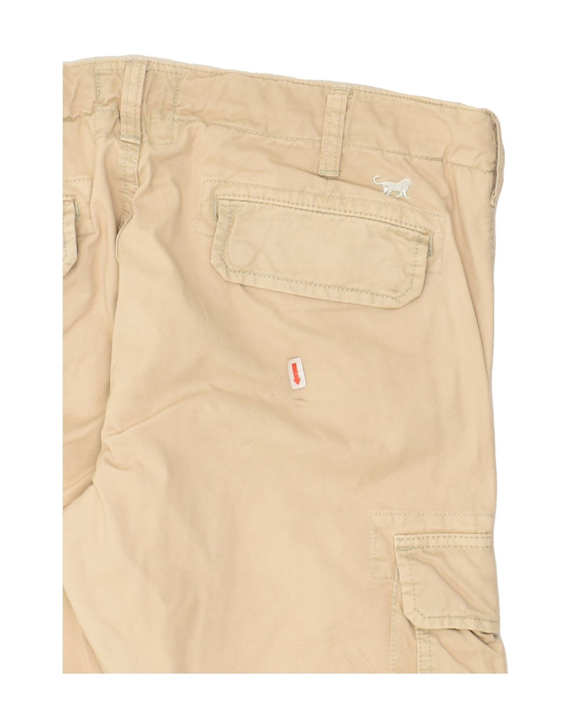 VINTAGE Mens Straight Cargo Trousers IT 50 Large  W38 L33  Beige Cotton | Vintage Vintage | Thrift | Second-Hand Vintage | Used Clothing | Messina Hembry 