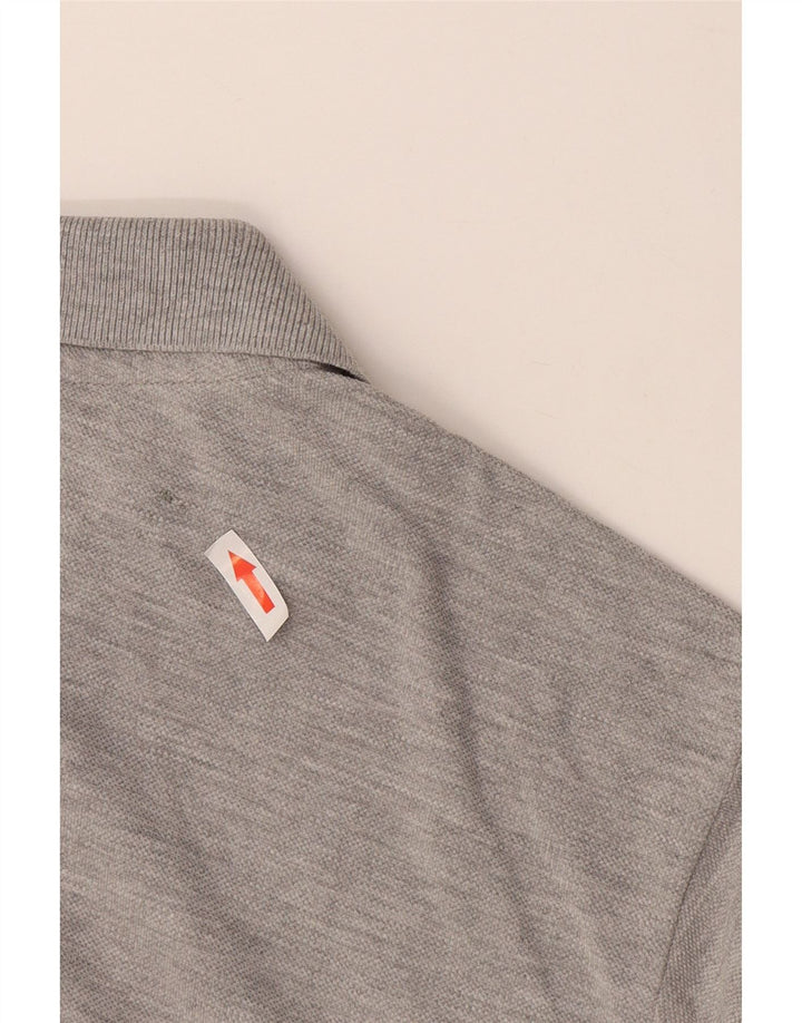 Reebok Mens Polo Shirt XL Grey Cotton