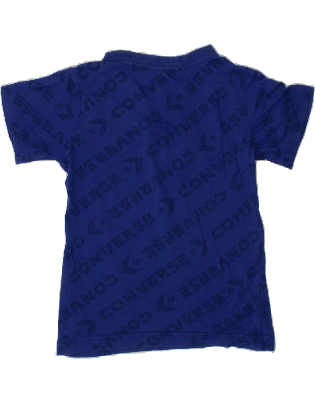 CONVERSE Boys Graphic T-Shirt Top 3-4 Years Blue Cotton Vintage Converse and Second-Hand Converse from Messina Hembry 