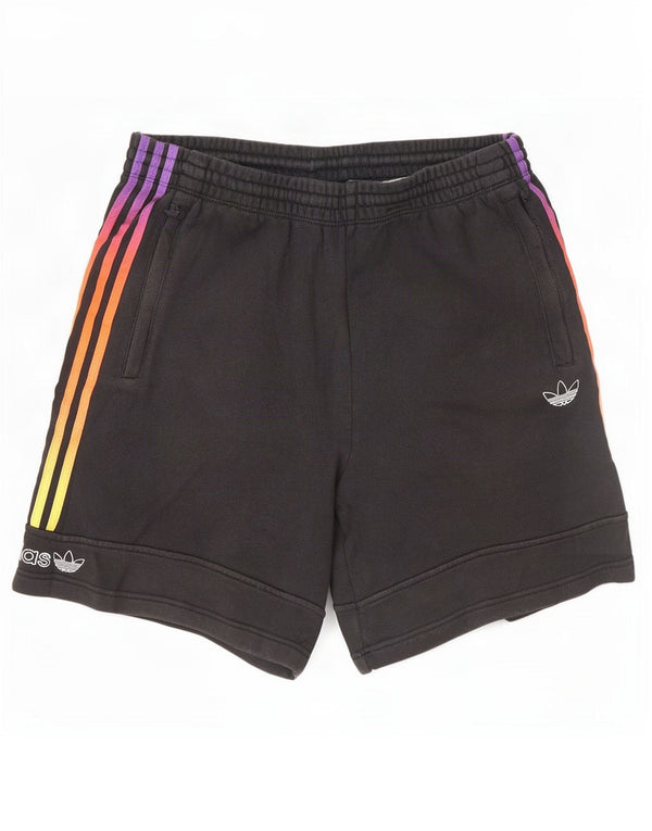 Adidas Mens Sport Shorts Large Black Cotton