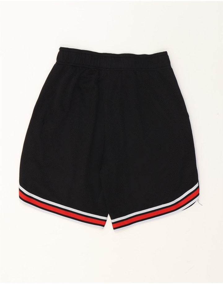 Champion Mens USA Graphic Sport Shorts Small  Black Polyester