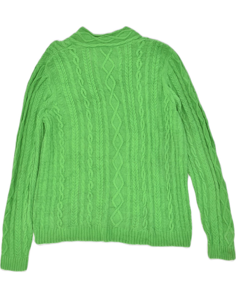 CHAPS Mens V-Neck Jumper Sweater UK 18 XL Green Cotton | Vintage Chaps | Thrift | Second-Hand Chaps | Used Clothing | Messina Hembry 