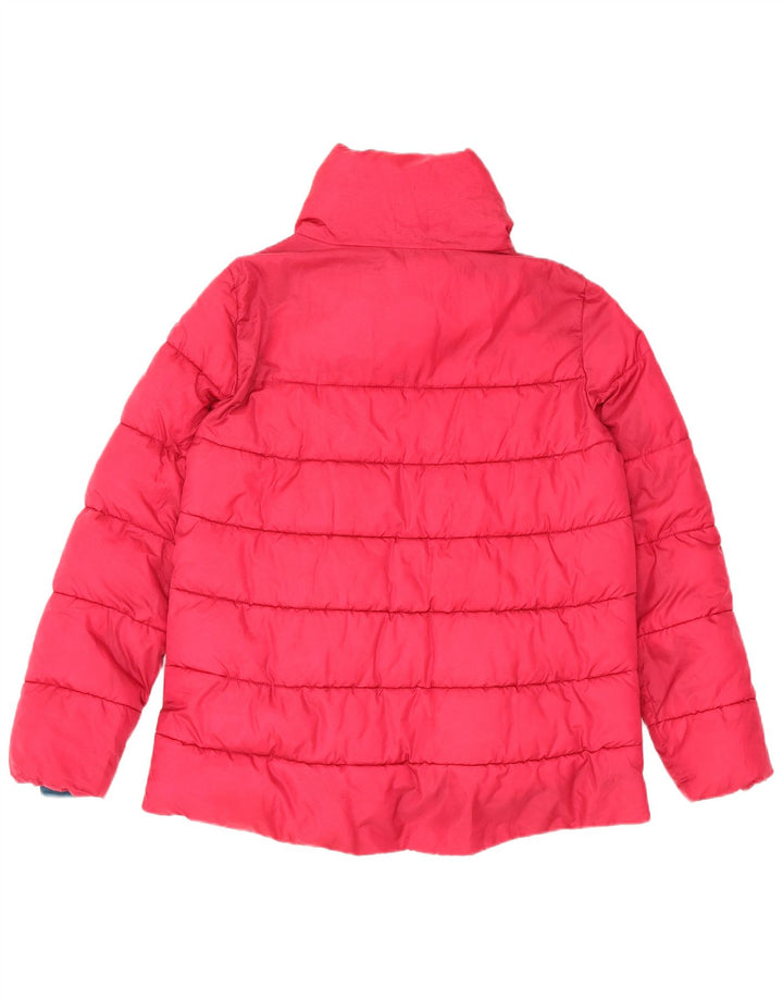North Sails Womens Oversized Padded Jacket UK 6 XS Pink Polyester