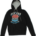 JACK & JONES Mens Graphic Hoodie Jumper Small Black Cotton | Vintage Jack & Jones | Thrift | Second-Hand Jack & Jones | Used Clothing | Messina Hembry 