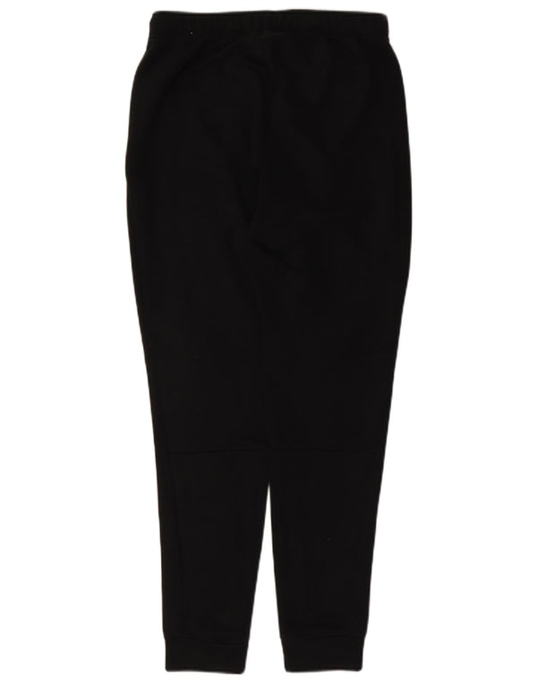 NIKE Mens Dri Fit Tracksuit Trousers Joggers Small Black Cotton