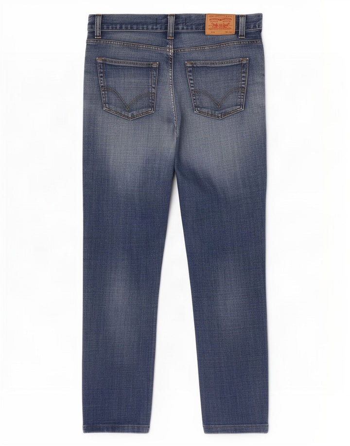 Levi's Mens 512 Bootcut Jeans W33 L31 Blue Cotton