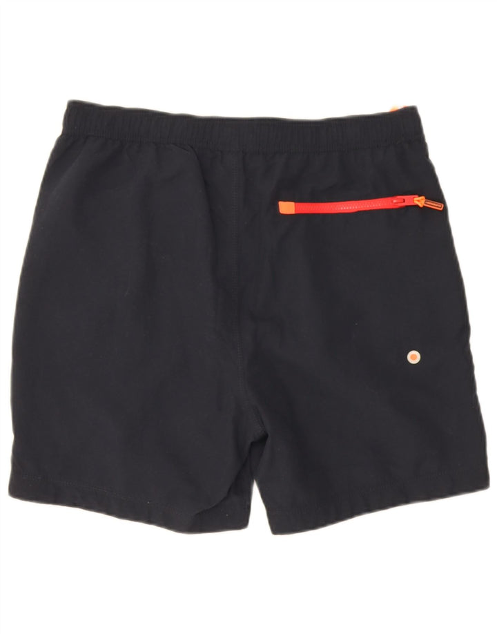 Superdry Mens Graphic Swimming Shorts XL  Black Polyester