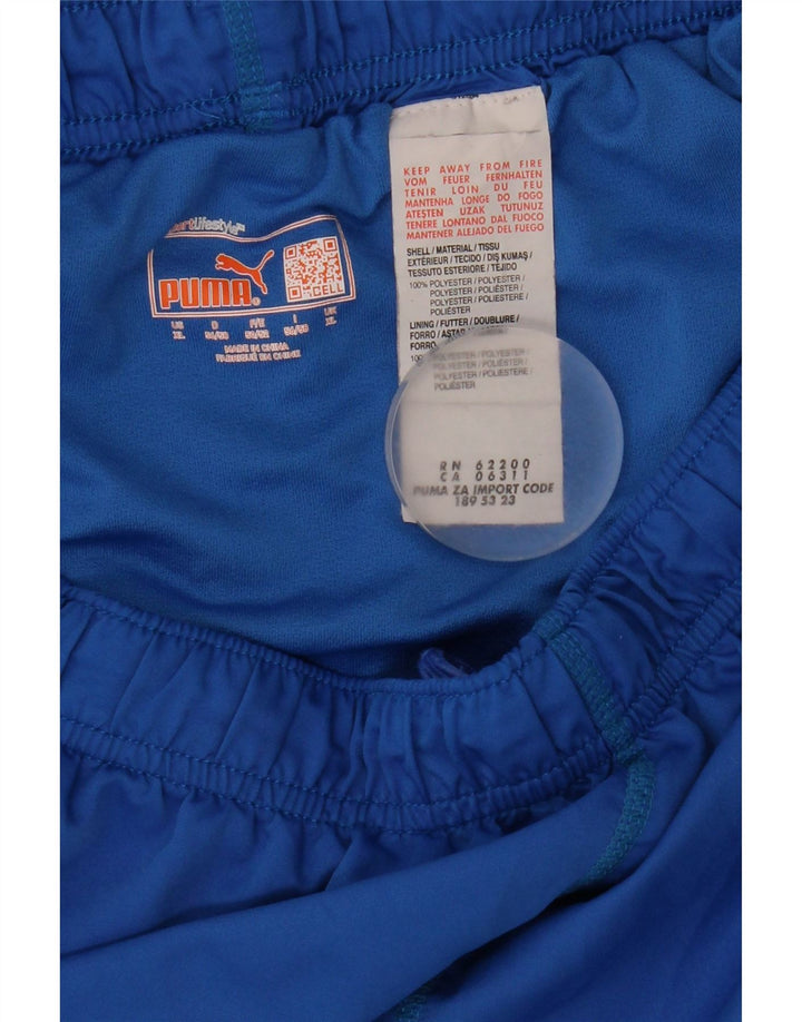 Puma Mens Sport Shorts XL Blue Colourblock Polyester