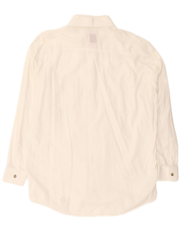 LEVI'S Mens Shirt Medium White Cotton