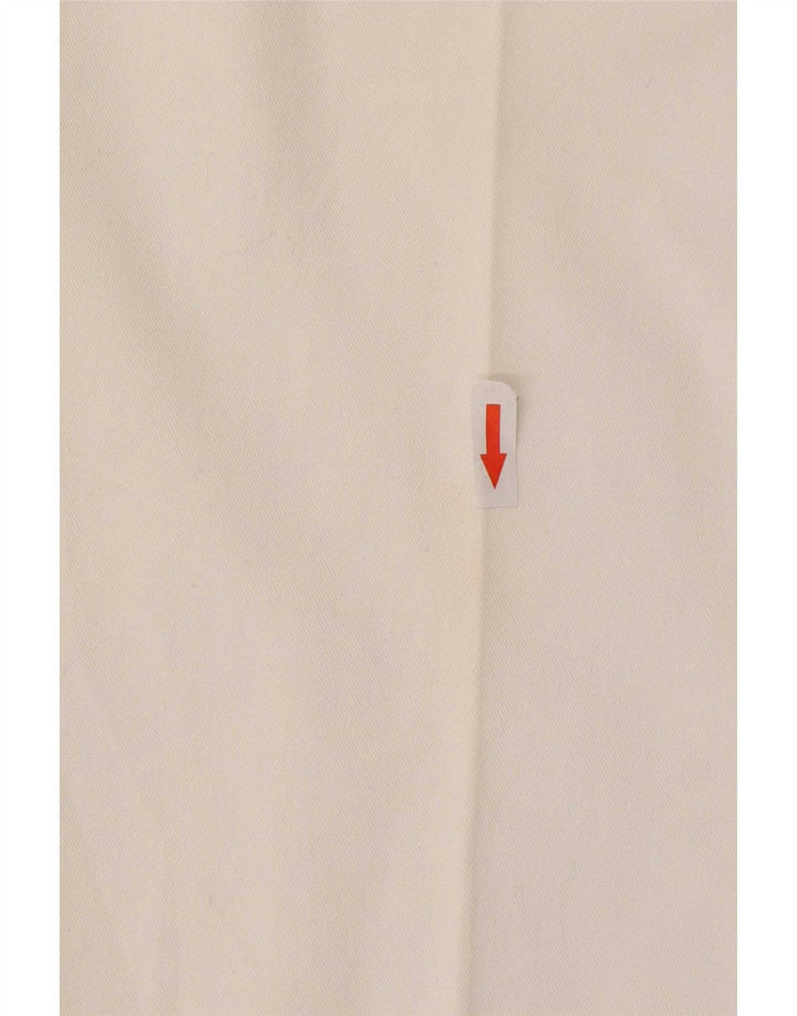 Dickies Mens Straight Chino Trousers W34 L28 White Polyester