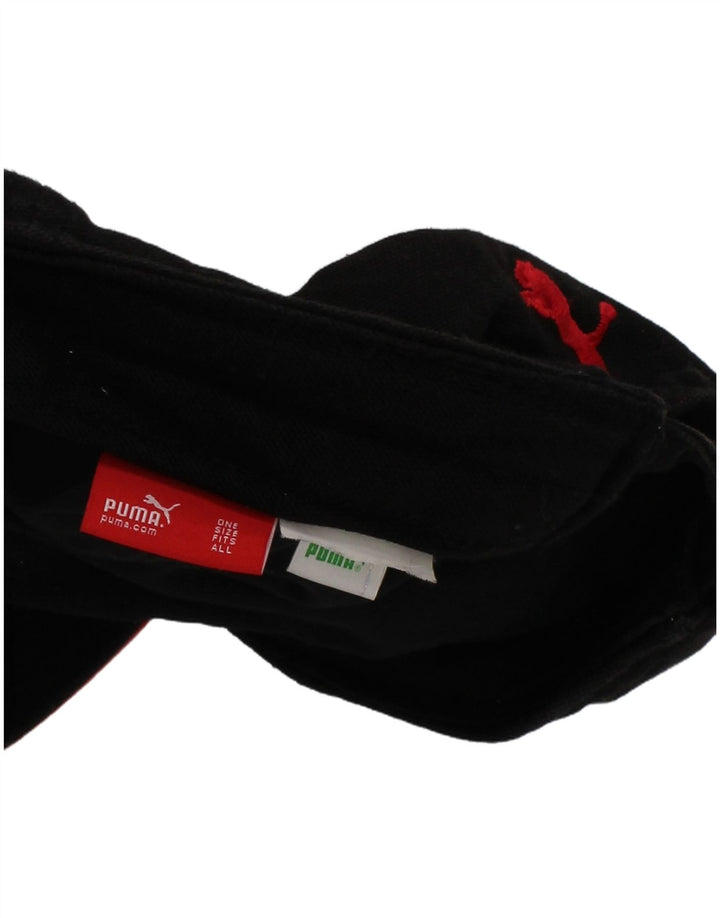Puma Mens Graphic Baseball Cap One Size Black