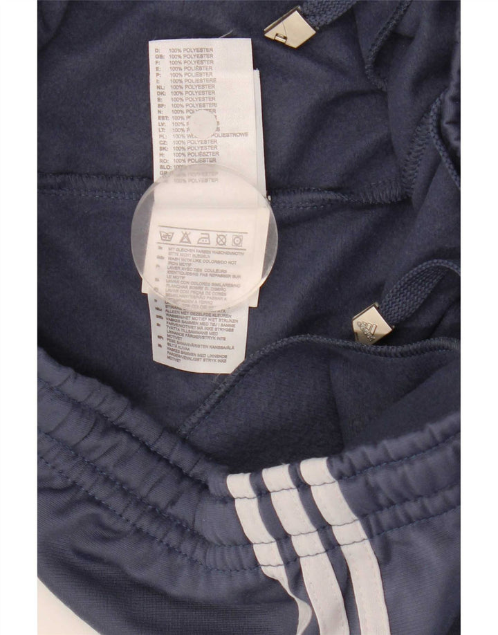 Adidas Mens Tracksuit Trousers UK 42/44 Large Blue Polyester