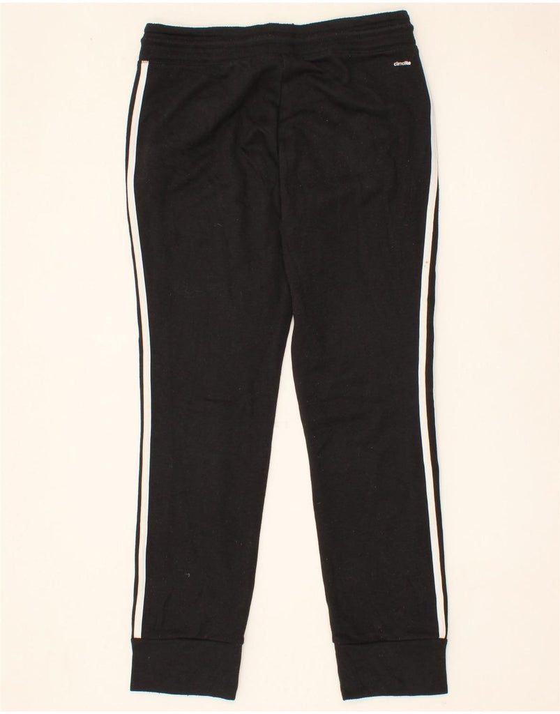 ADIDAS Womens Climalite Tracksuit Trousers Joggers UK 12/14 Medium  Black Vintage Adidas and Second-Hand Adidas from Messina Hembry 